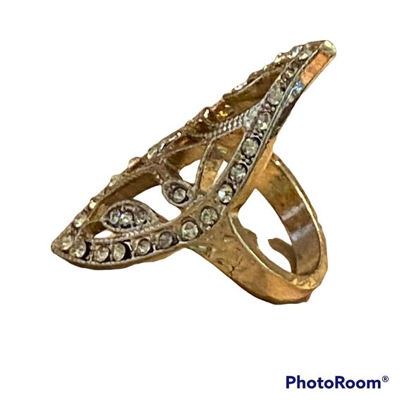 Tree of Life Ring 6 Unique Cocktail Dramatic Edgy Fancy Curvy Versatile Dinner - Picture 7 of 14